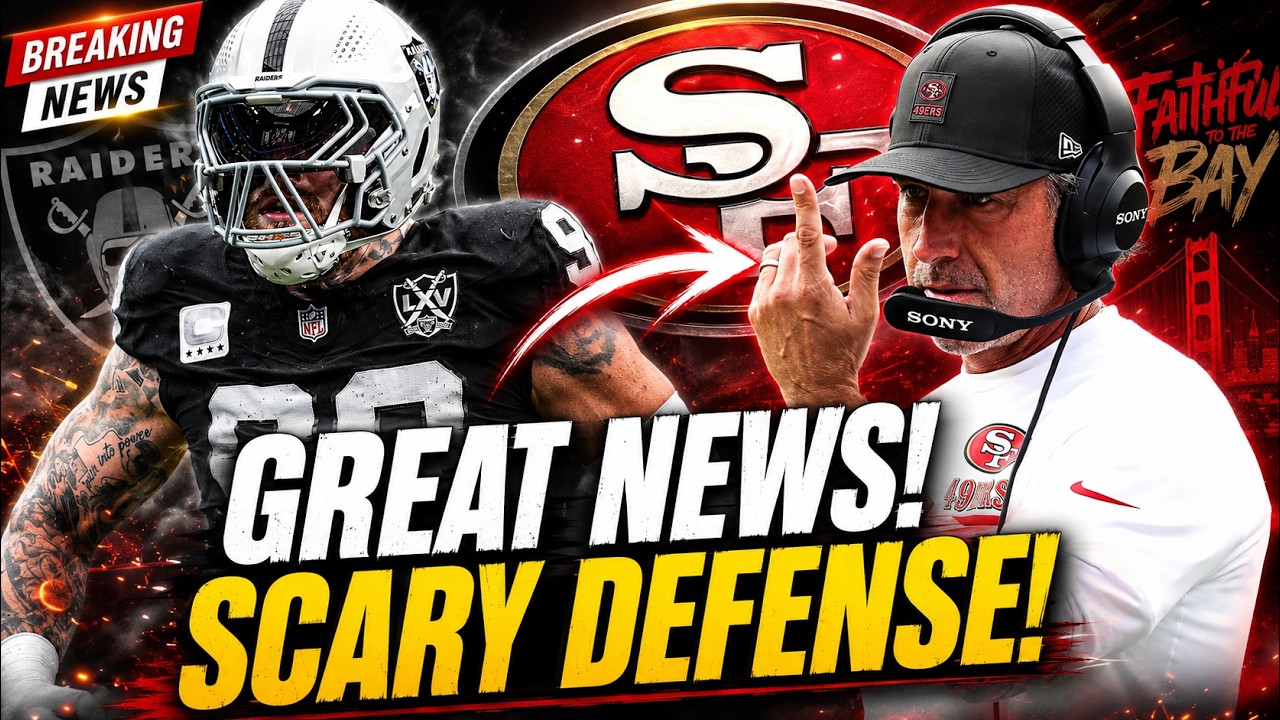San Francisco Just Got A Raiders Break That Could Create A Scary Defense! 49ers news