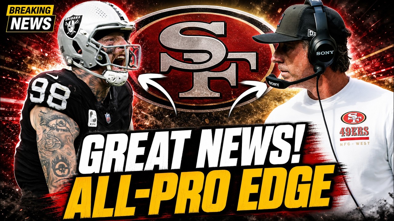 San Francisco Just Got WILD Trade News — The Raiders Door Is Still Open! 49ers news