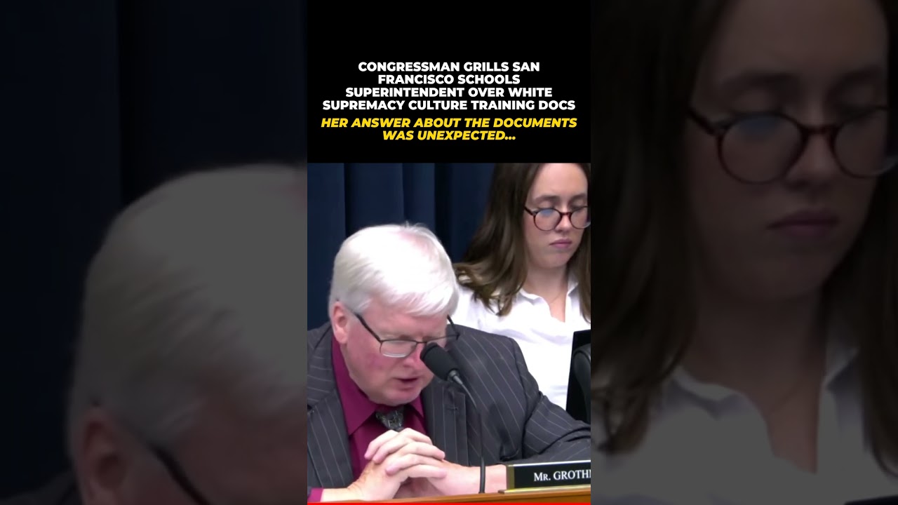SF Schools Superintendent Grilled Over ‘White Supremacy Culture’ Docs #Shorts SF Schools Superintendent Grilled Over ‘White Supremacy Culture’ Docs #Shorts