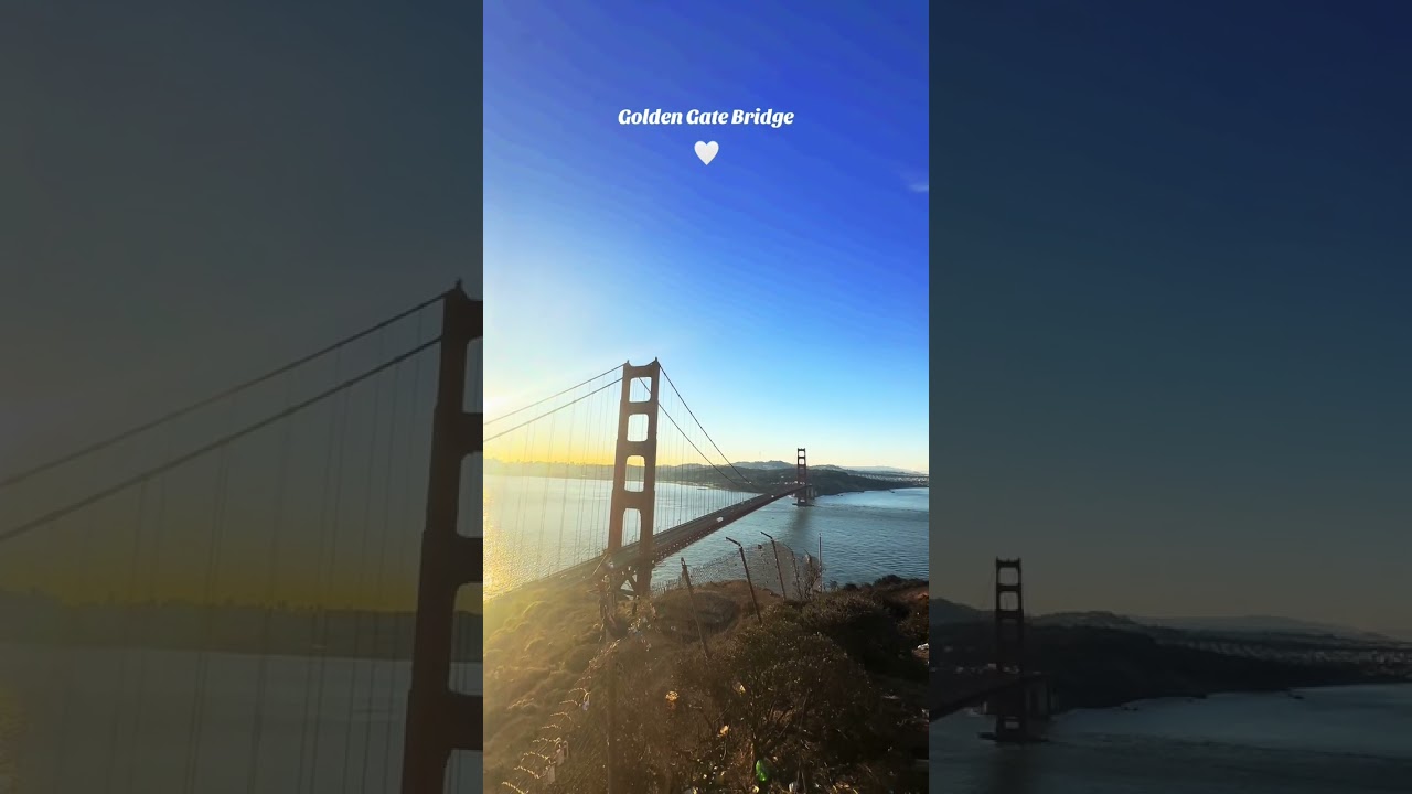 Sunrise at Golden Gate Bridge #fyp #foryou #goldengatebridgesanfrancisco #sanfrancisco Sunrise at Golden Gate Bridge #fyp #foryou #goldengatebridgesanfrancisco #sanfrancisco