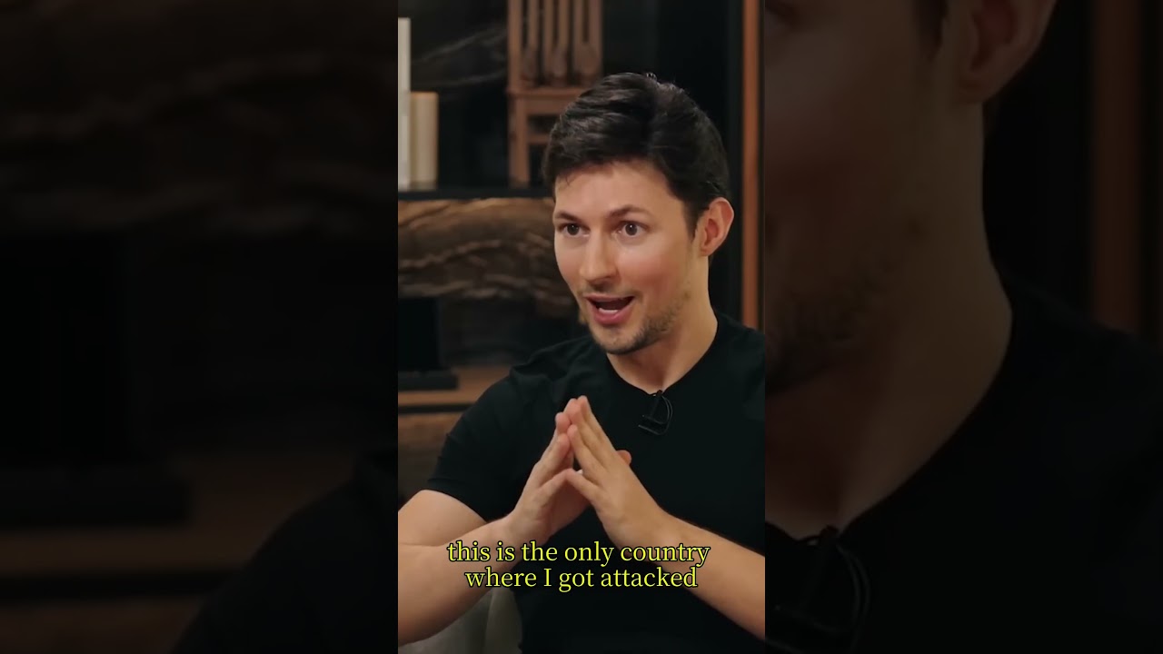 Telegram CEO Pavel Durov Reveals Terrifying Attack in San Francisco | #shorts #podcast