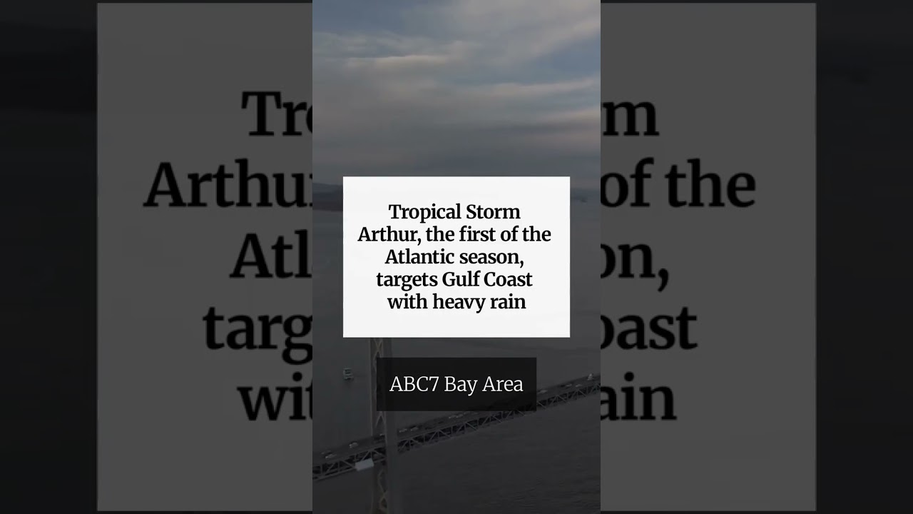 Tropical Storm Arthur, the first of the Atlantic season, targets Gulf Coast with heavy rain Tropical Storm Arthur, the first of the Atlantic season, targets Gulf Coast with heavy rain