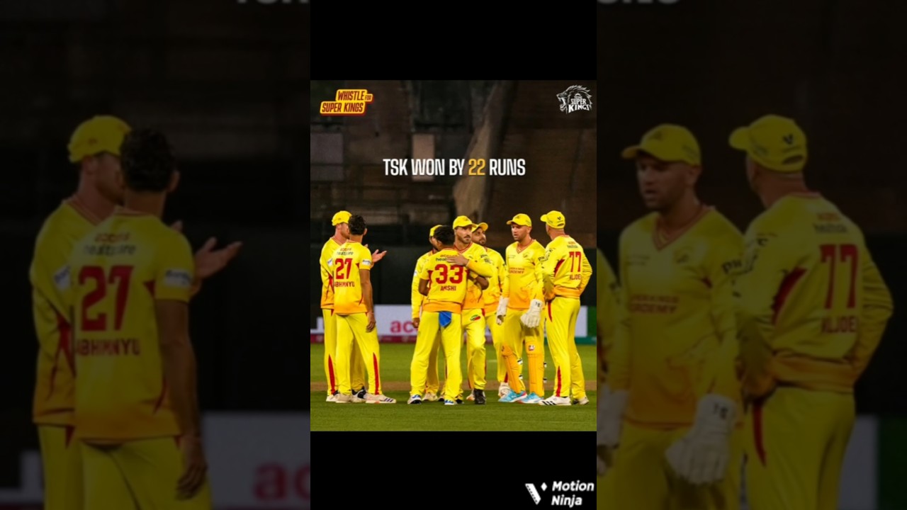 Tsk won by 22 runs vs san francisco unicorns mlc today Tsk won by 22 runs vs san francisco unicorns mlc today