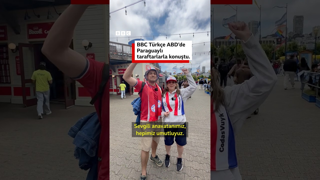 Türkiye – Paraguay: San Fransico’daki Paraguaylı taraftarlar maç öncesinde BBC Türkçe’ye konuştu