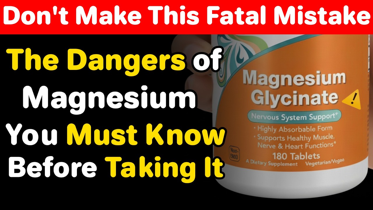 4 Warning Signs You Should Never Take Magnesium, 5 Signs You Must Take It Daily! 4 Warning Signs You Should Never Take Magnesium, 5 Signs You Must Take It Daily!