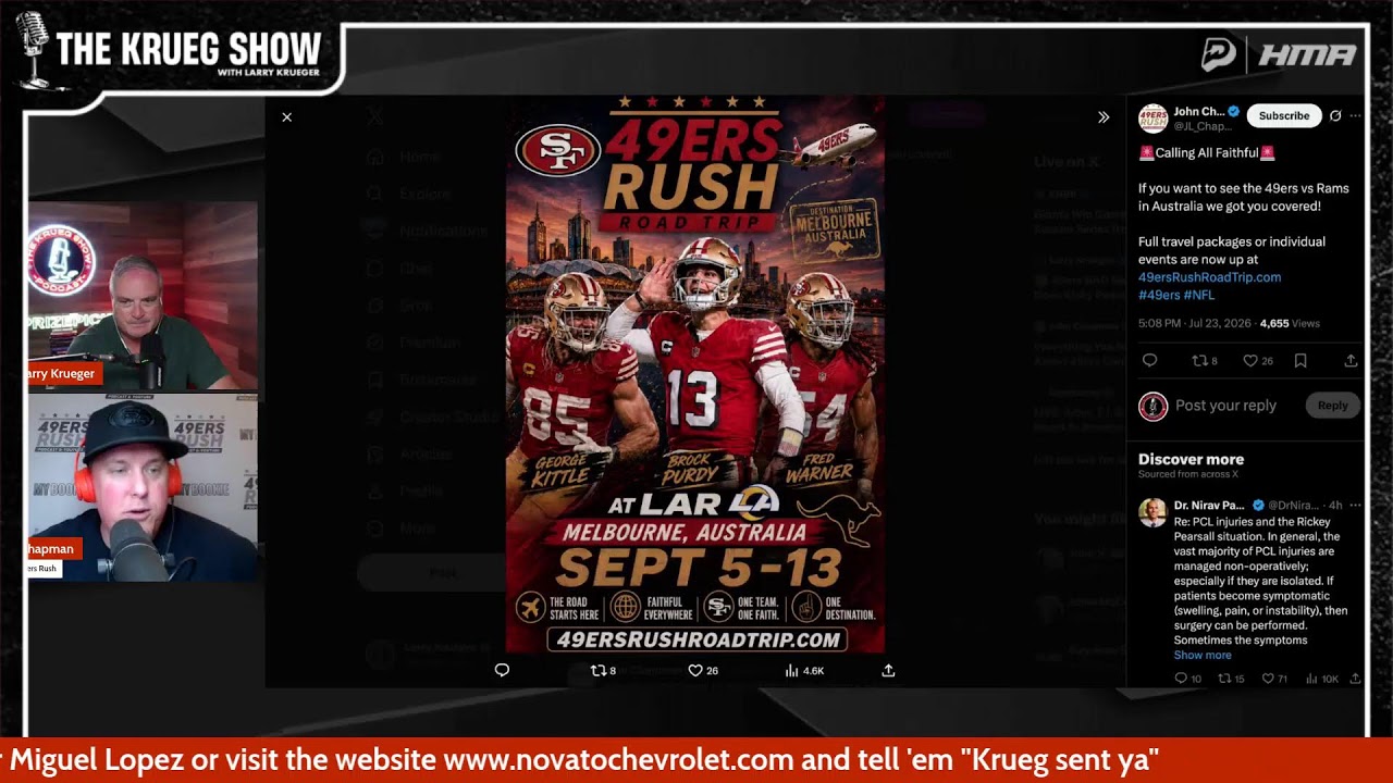 😮 49ers BAD News: How Does Ricky Pearsall’s Injury Impact SF… 😮 49ers BAD News: How Does Ricky Pearsall’s Injury Impact SF…