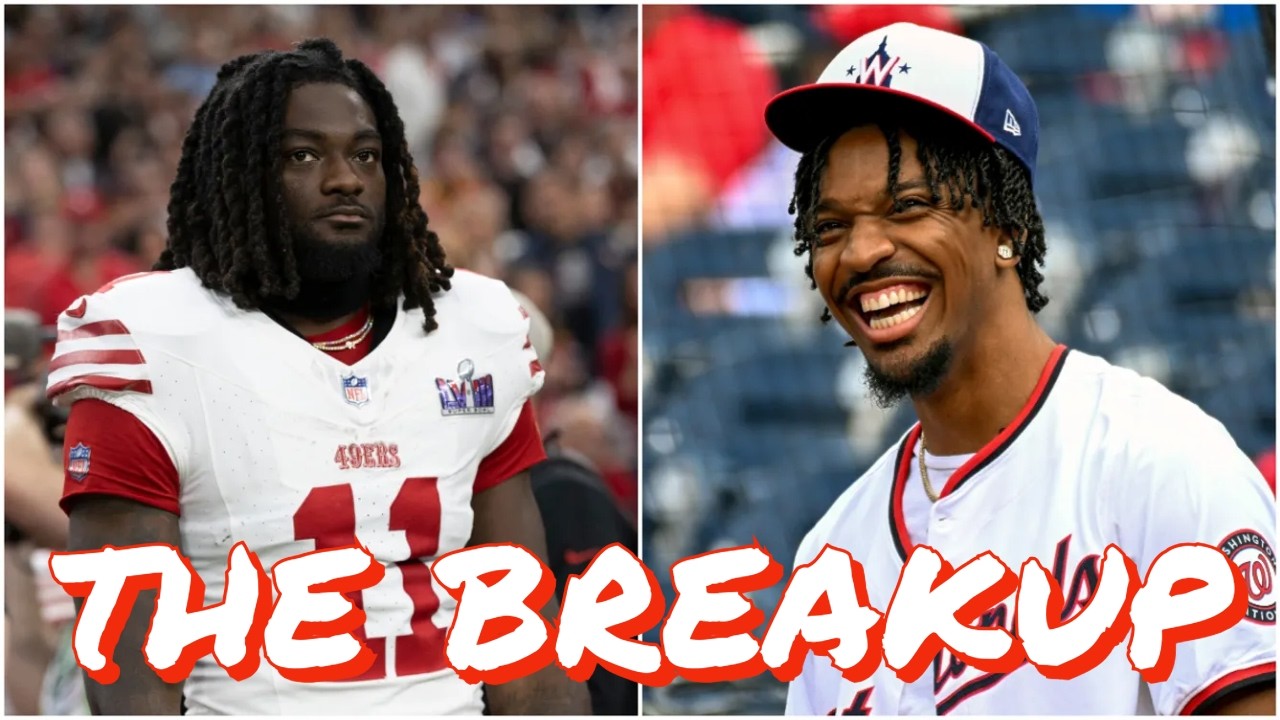 49ers WR Brandon Aiyuk Calls Commanders QB Jayden Daniels a Mama’s Boy