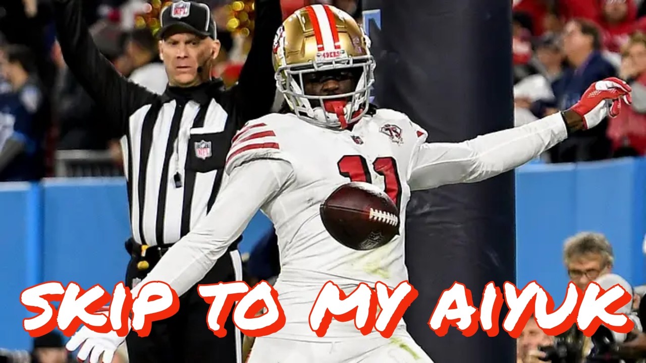 49ers WR Brandon Aiyuk Shows Himself Skipping 49ers WR Brandon Aiyuk Shows Himself Skipping