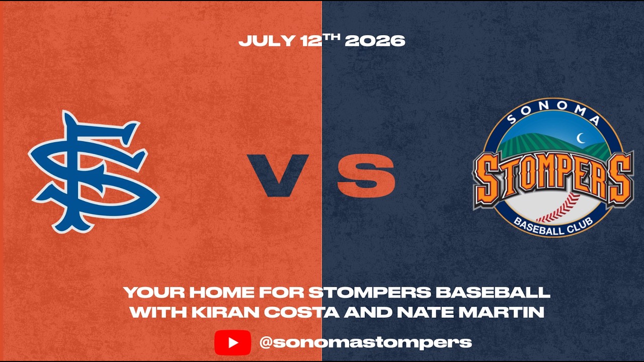 7/12/26: San Francisco Seagulls vs Sonoma Stompers 7/12/26: San Francisco Seagulls vs Sonoma Stompers
