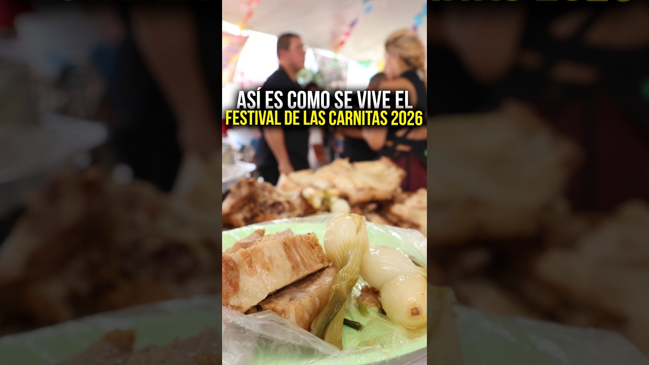 Así se vive el Festival de las carnitas 2026 en la Junta auxiliar San Francisco Totimehuacan 😋
