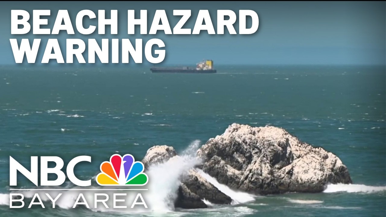 Beach hazard warning issued for Bay Area coastline Beach hazard warning issued for Bay Area coastline