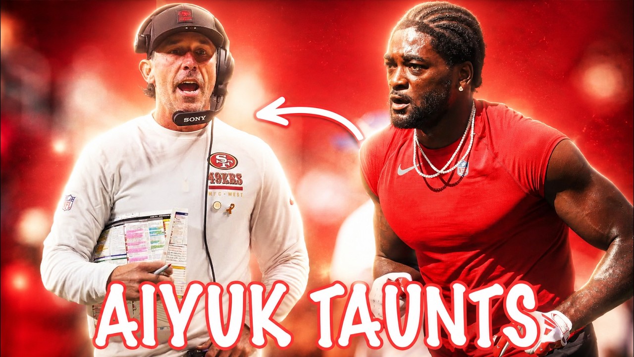 Brandon Aiyuk Taunts 49ers HC Kyle Shanahan for Causing an Accident Brandon Aiyuk Taunts 49ers HC Kyle Shanahan for Causing an Accident