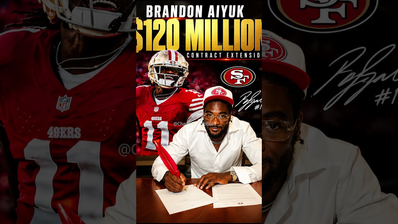 Brandon Aiyuk’s 0M Deal Turned Into a NIGHTMARE 😳🏈 #49ers Brandon Aiyuk’s 0M Deal Turned Into a NIGHTMARE 😳🏈 #49ers