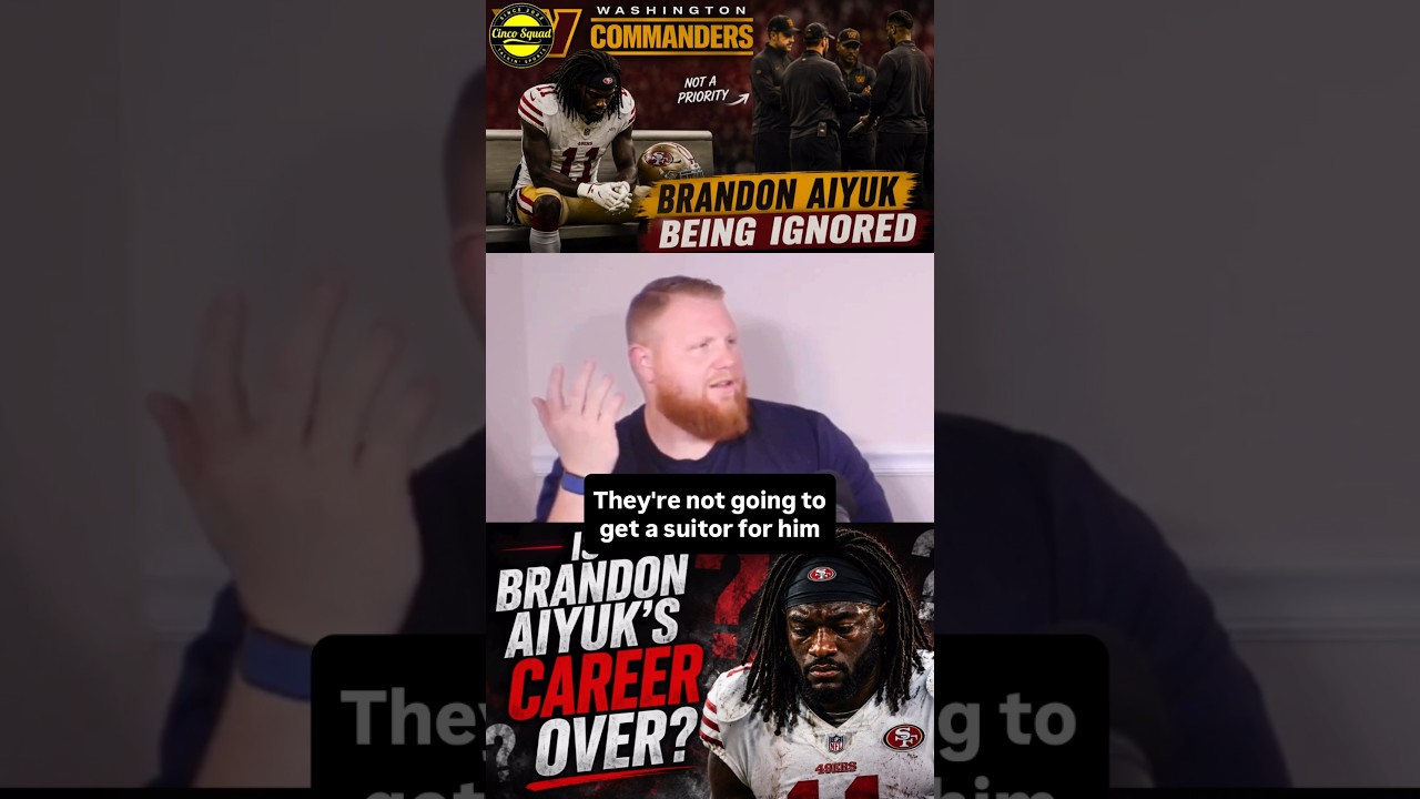 Brandon Aiyuk’s NFL Career OVER? #nfl #football #brandonaiyuk #trade #sanfrancisco #niners