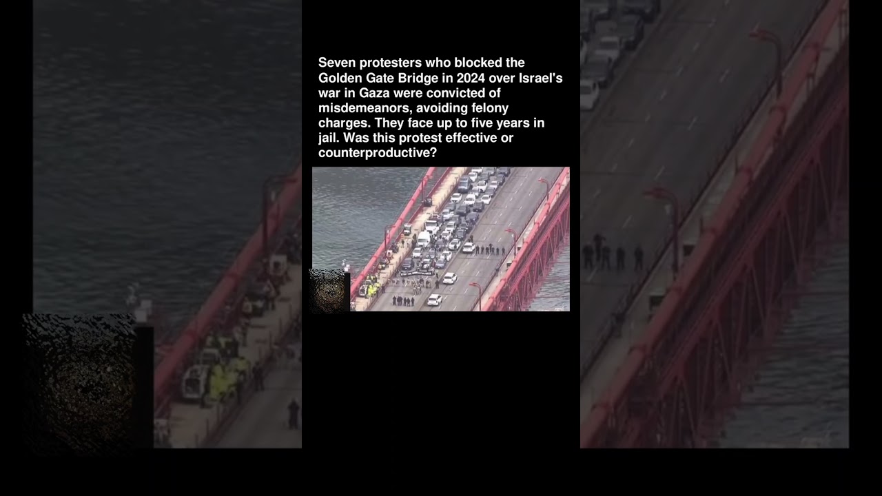BREAKING: Golden Gate Bridge Gaza Protesters Convicted | Court Decision Sparks Debate BREAKING: Golden Gate Bridge Gaza Protesters Convicted | Court Decision Sparks Debate
