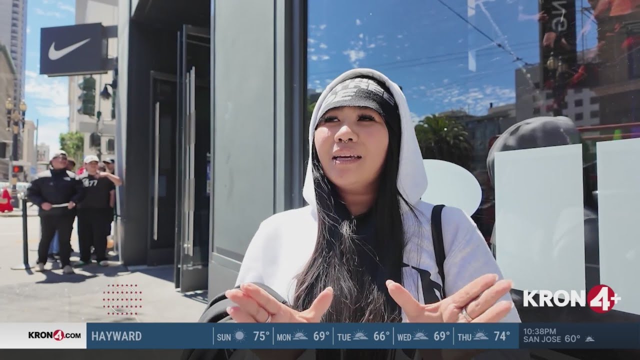 BTS, Nike merch drop in San Francisco draws fans to line up overnight BTS, Nike merch drop in San Francisco draws fans to line up overnight