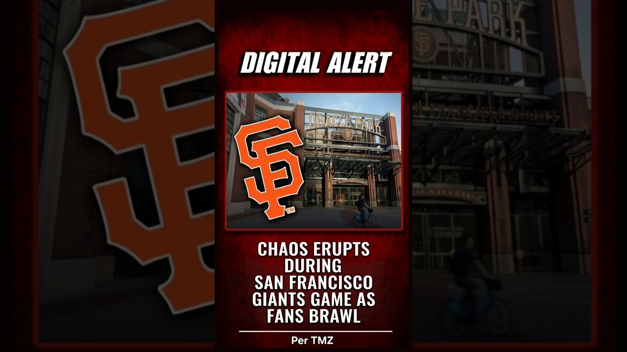 Chaos Erupts During San Francisco Giants Game As Fans Brawl #entertainment #news #shorts #sports Chaos Erupts During San Francisco Giants Game As Fans Brawl #entertainment #news #shorts #sports