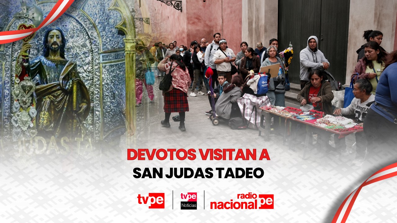 Cientos de fieles llegan a la iglesia San Francisco en homenaje a San Judas Tadeo Cientos de fieles llegan a la iglesia San Francisco en homenaje a San Judas Tadeo