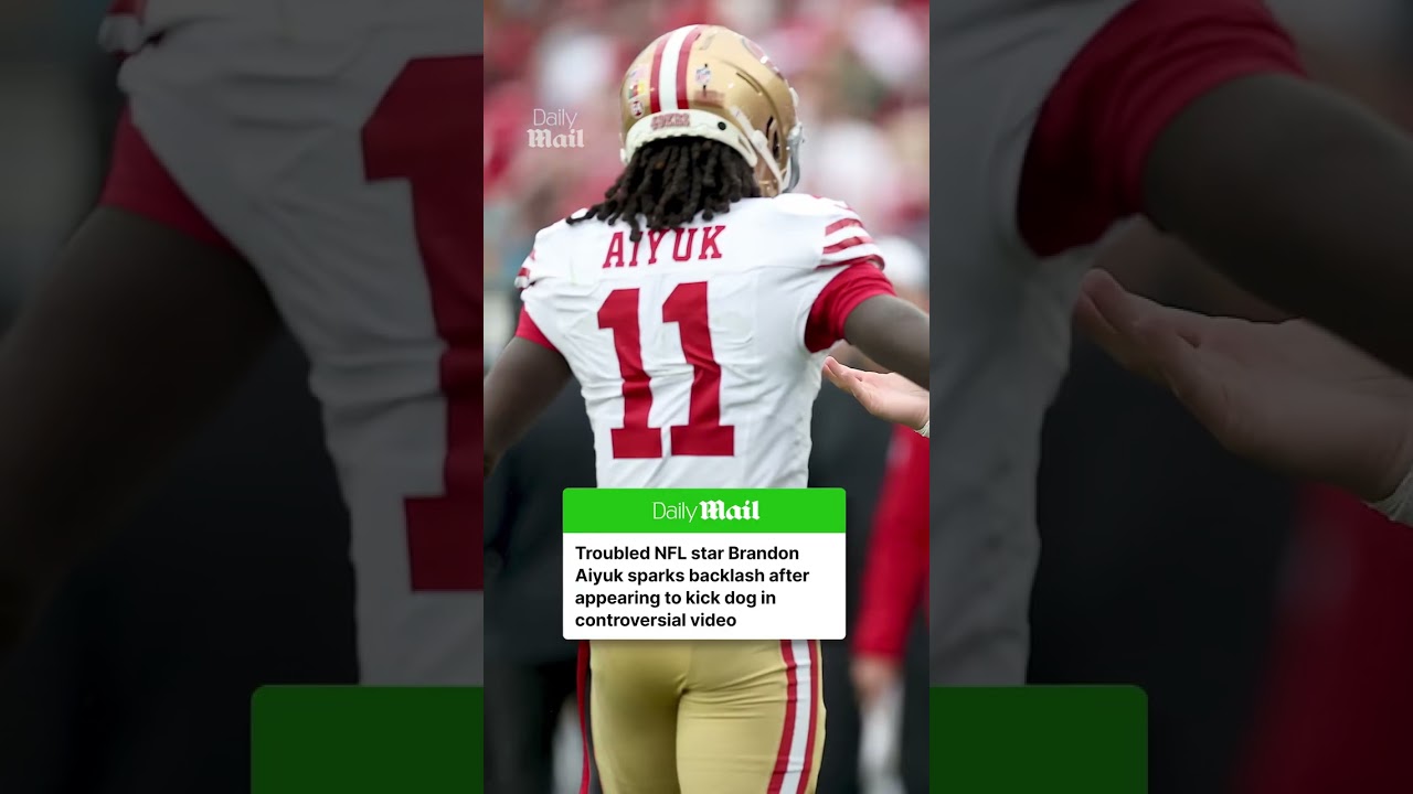 Estranged San Francisco 49ers star Brandon Aiyuk has ignited controversy once again after feeding