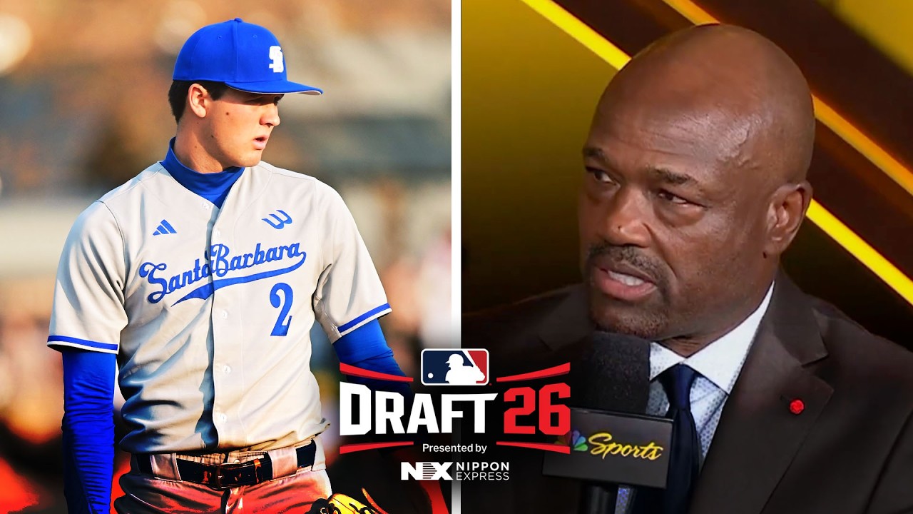 Giants make Jackson Flora first pitcher taken in 2026 MLB Draft with No. 4 overall pick | MLB on NBC