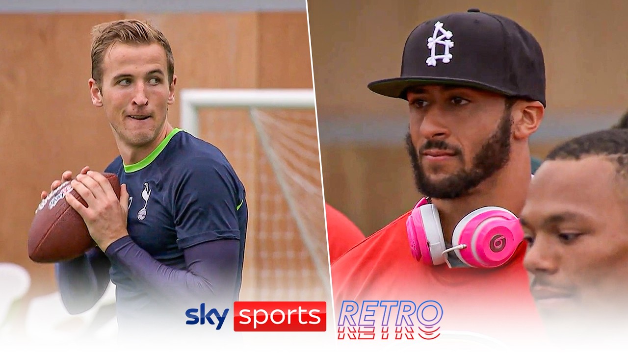 Harry Kane and Spurs train with NFL’s San Francisco 49ers ahead of Wembley game