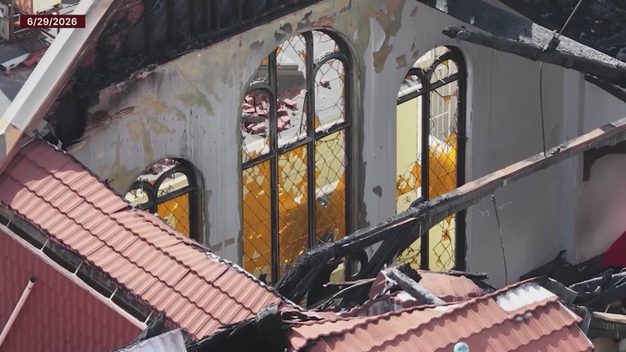Historic San Francisco church begins recovery after massive fire Historic San Francisco church begins recovery after massive fire