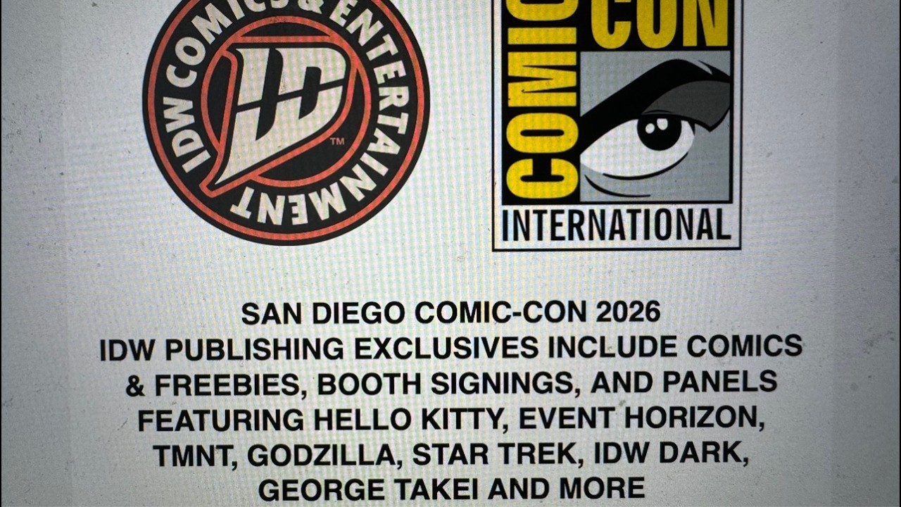 IFW Publishing At San Diego Comic Con 2026 Booth 2729 SDCC Has Star Trek’s George Takei IFW Publishing At San Diego Comic Con 2026 Booth 2729 SDCC Has Star Trek’s George Takei