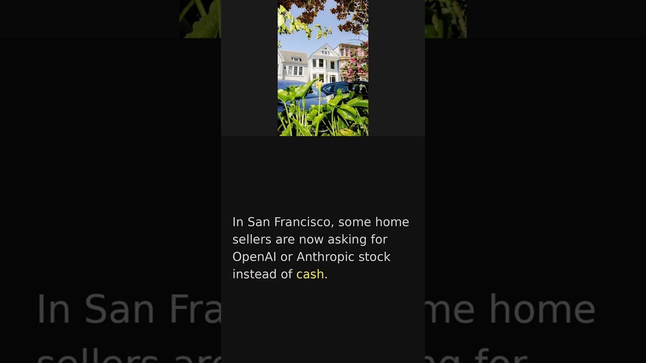 In San Francisco, Some Home Sellers Now Ask for OpenAI or Anthropic Stock – The New York Times | 202 In San Francisco, Some Home Sellers Now Ask for OpenAI or Anthropic Stock – The New York Times | 202