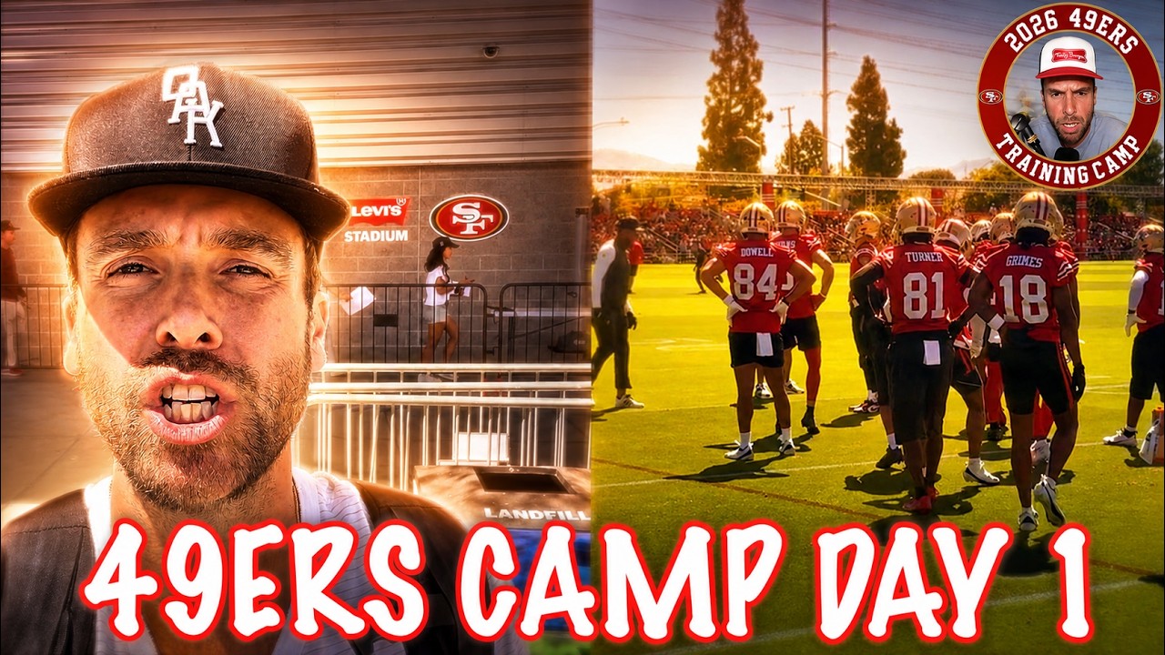 Instant Reaction to Day 1 of 49ers Training Camp 2026 Instant Reaction to Day 1 of 49ers Training Camp 2026