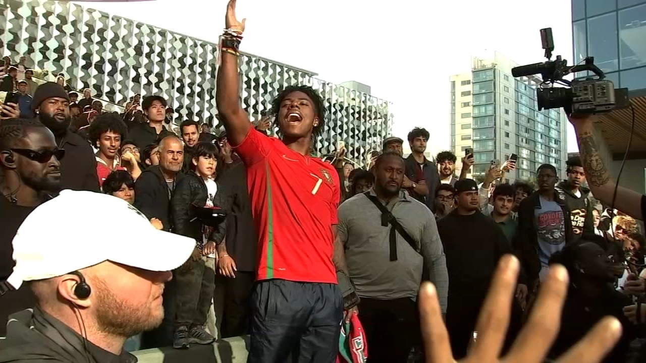 IShowSpeed sparks frenzy at Portugal-Croatia watch party at Thrive City