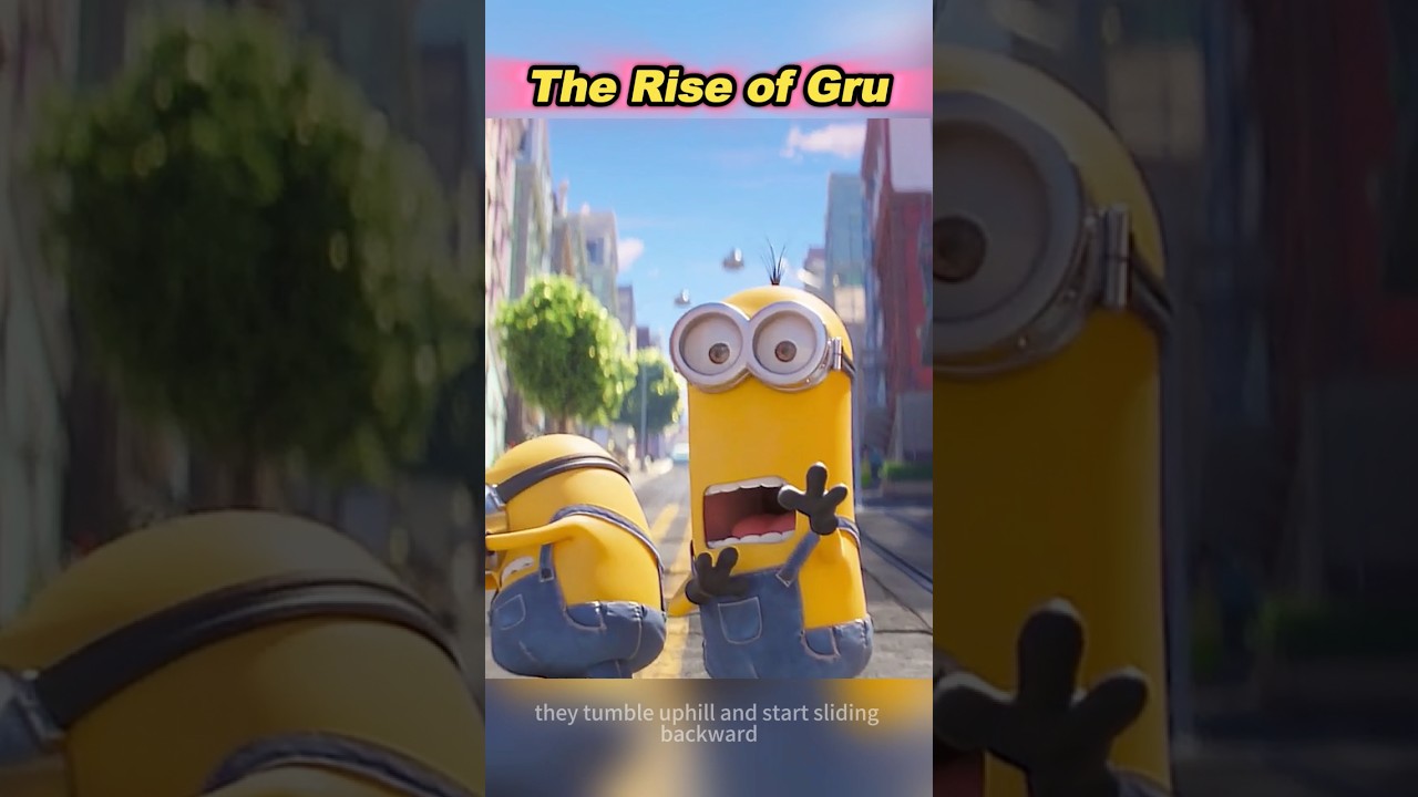 🟡Kevin, Stuart & Bob Hang On A Bus! 🚌 Minions The Rise of Gru #MinionsClip #shorts