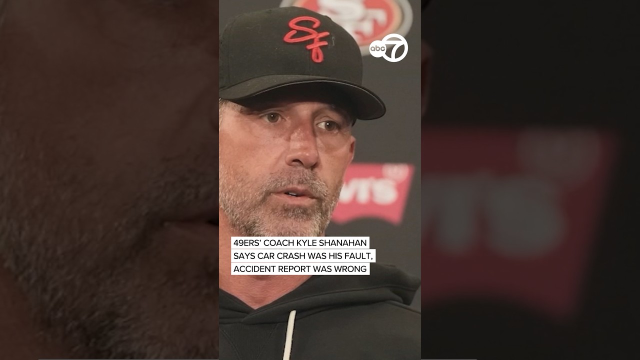 Kyle Shanahan says car crash was his fault, accident was reported wrong