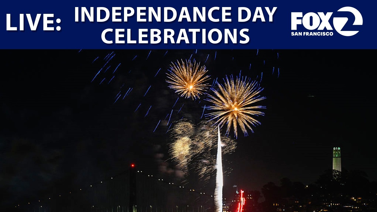 LIVE: Fireworks ignite over the San Francisco Bay for the U.S. 250th Independence Day celebrations LIVE: Fireworks ignite over the San Francisco Bay for the U.S. 250th Independence Day celebrations