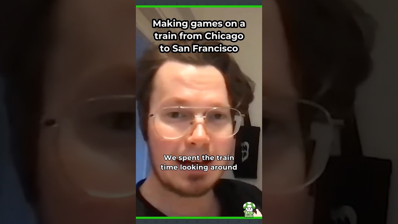 Making games on a train from Chicago to San Francisco 🚂 Making games on a train from Chicago to San Francisco 🚂