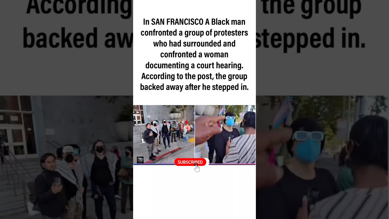 Man Confronts Group During San Francisco Court Hearing IncidentBreakingNews #PublicSafety #Current