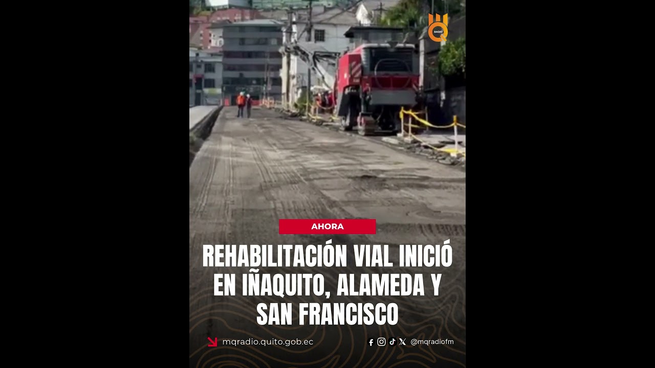 🚧 #Noticias | Rehabilitación vial inició en Iñaquito, Alameda y San Francisco. 🚧 #Noticias | Rehabilitación vial inició en Iñaquito, Alameda y San Francisco.