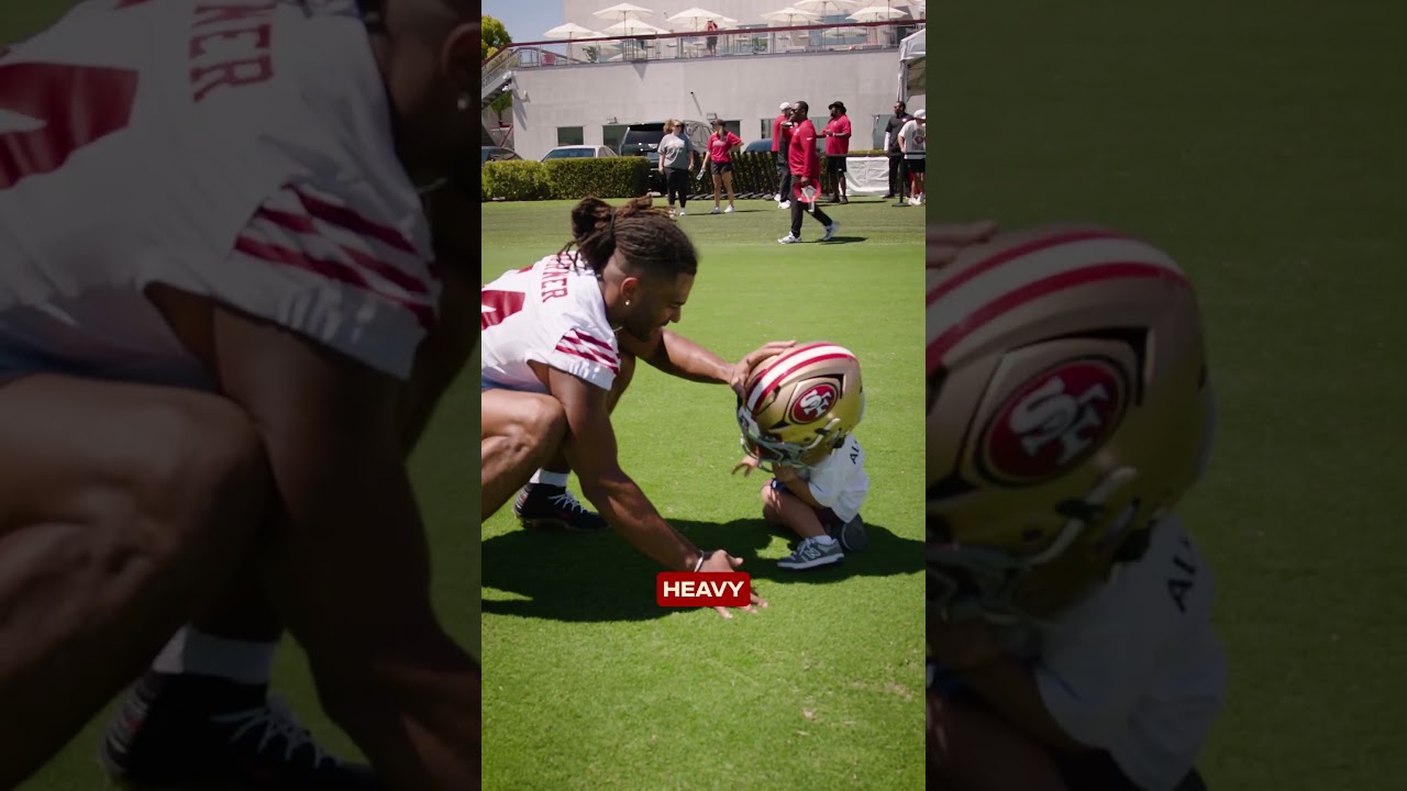 Our fav training camp visitors 🥹 #nfl #49ers #camping #family Our fav training camp visitors 🥹 #nfl #49ers #camping #family