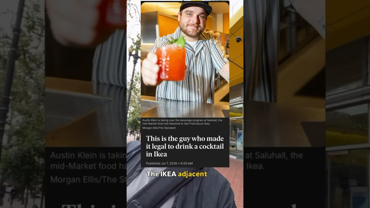 PSA: You can now drink a cocktail at Ikea PSA: You can now drink a cocktail at Ikea