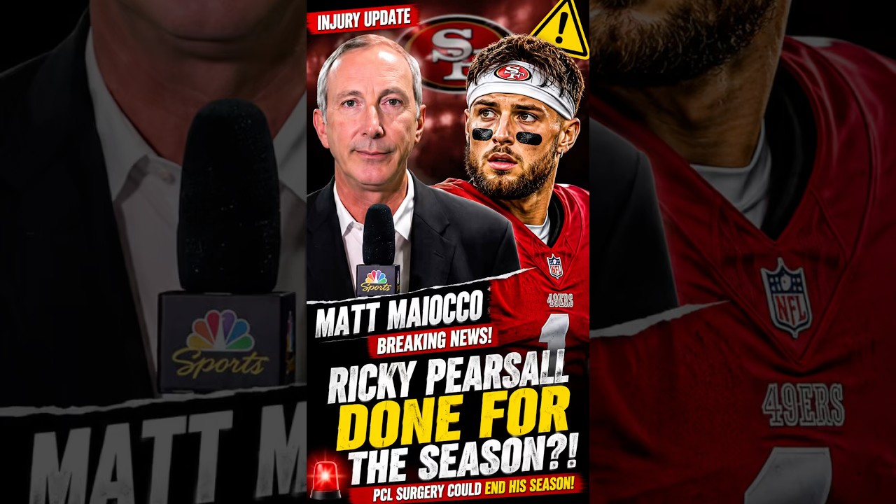 Ricky Pearsall OUT for the Season?! Matt Maiocco Drops Devastating 49ers Injury Update! 😱