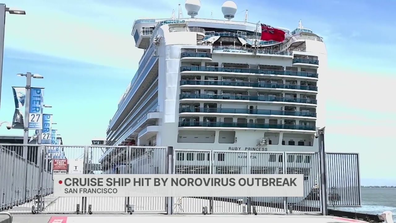 Ruby Princess cruise ship docked in SF hit by norovirus outbreak Ruby Princess cruise ship docked in SF hit by norovirus outbreak