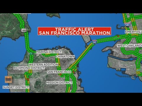 Runners pick up bibs for San Francisco Marathon Runners pick up bibs for San Francisco Marathon