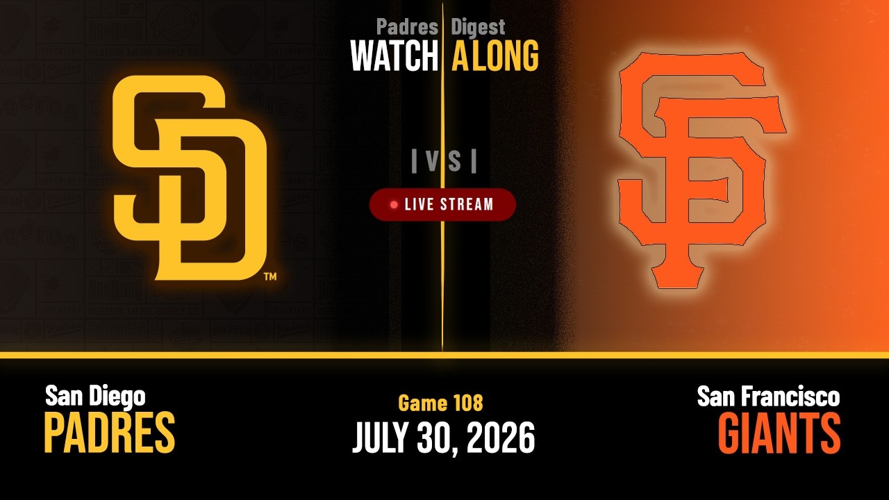 San Diego Padres vs. San Francisco Giants Live Streaming Score, Reactions & Highlights San Diego Padres vs. San Francisco Giants Live Streaming Score, Reactions & Highlights