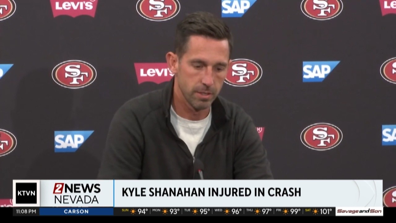 San Francisco 49ers coach Kyle Shanahan recovering from serious car crash San Francisco 49ers coach Kyle Shanahan recovering from serious car crash