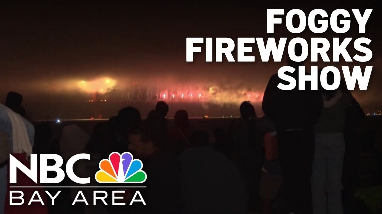 San Francisco celebrates Fourth of July with foggy fireworks show San Francisco celebrates Fourth of July with foggy fireworks show