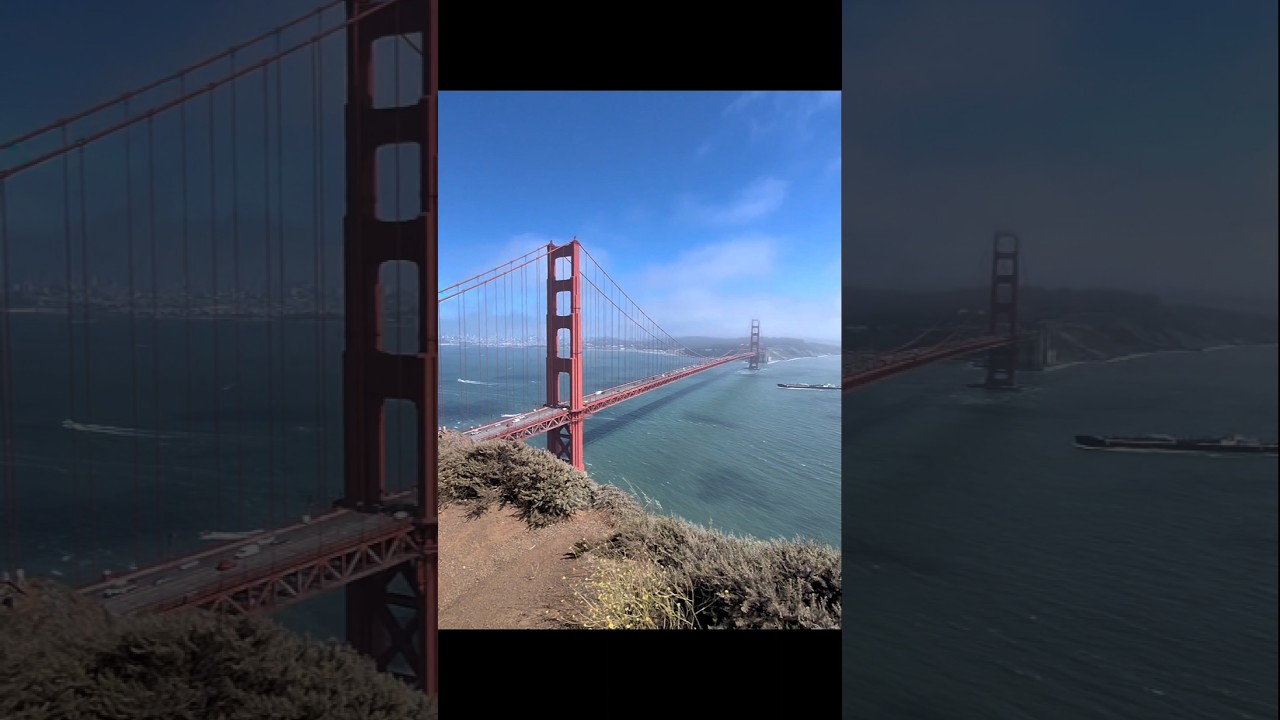 San Francisco Golden Gate Bridge View Point Relax