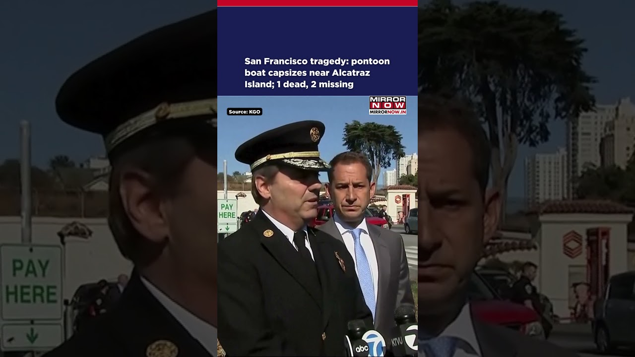 San Francisco Tragedy: Pontoon Boat Capsizes Near Alcatraz Island; 1 Dead, 2 Missing #shorts San Francisco Tragedy: Pontoon Boat Capsizes Near Alcatraz Island; 1 Dead, 2 Missing #shorts