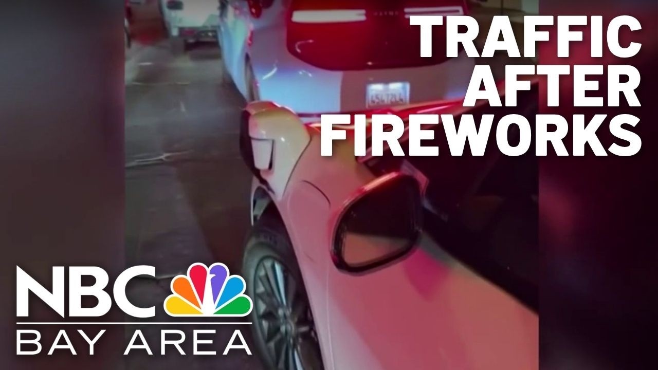 San Francisco’s fireworks show ends in hours of gridlock involving Waymo cars San Francisco’s fireworks show ends in hours of gridlock involving Waymo cars
