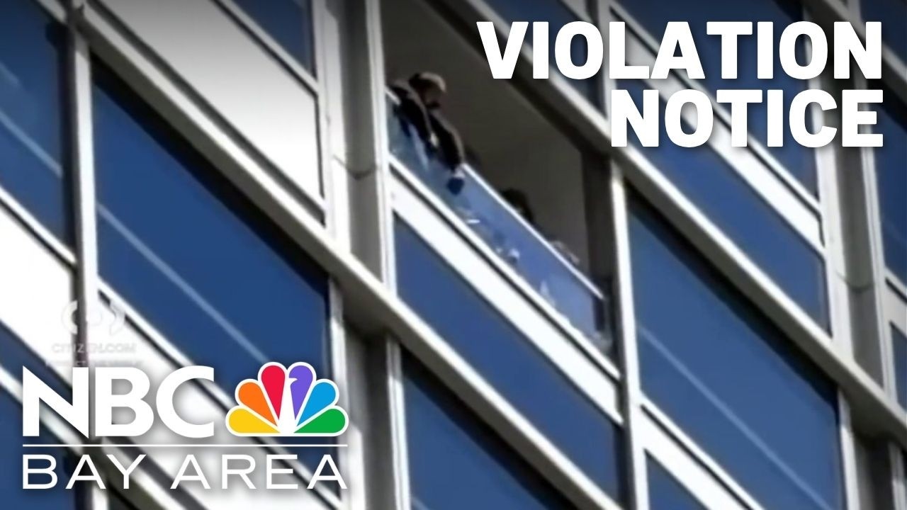 SF building inspector who saw high-rise window plunge issues violation notice
