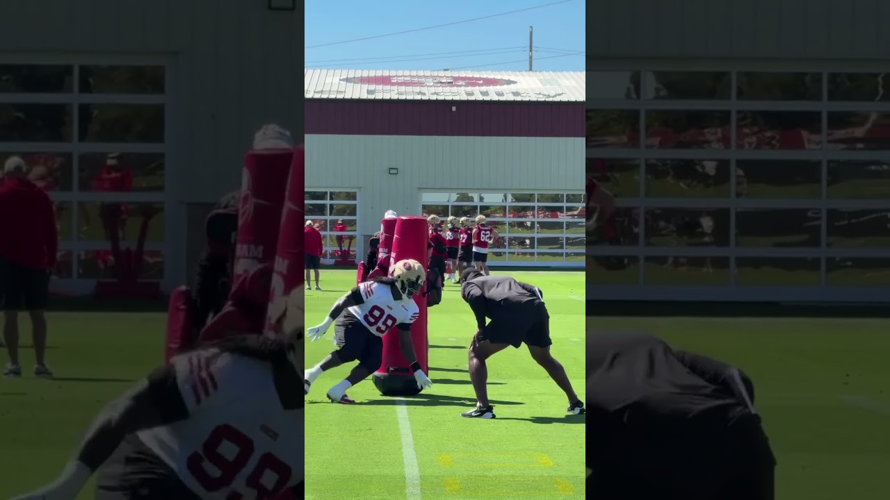 Straight to it 😤 #49ers #nfl #trainingcamp Straight to it 😤 #49ers #nfl #trainingcamp