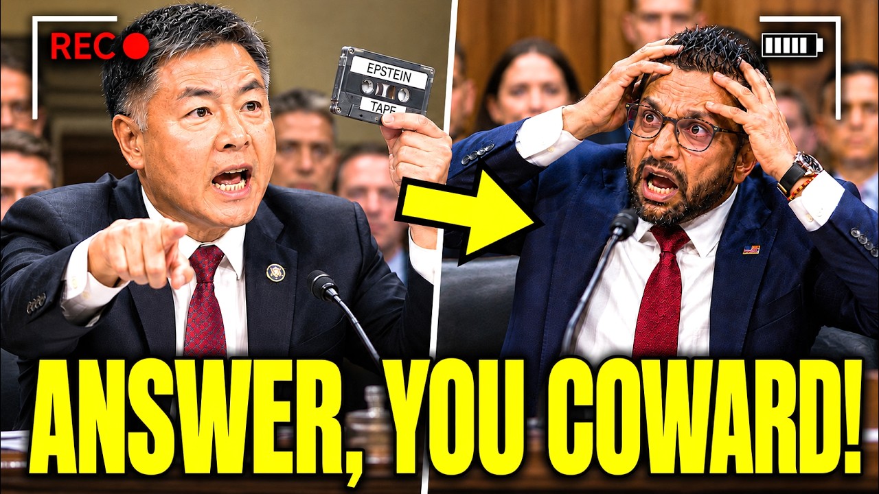 Ted Lieu CRUSHES Kash Patel in Just 67 Seconds With Explosive Epstein Tape